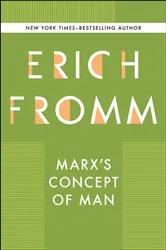 Book cover of Marx's Concept of Man by Erich Fromm