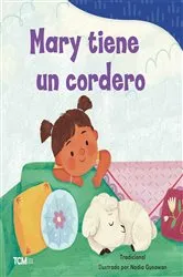 Book cover of Mary tiene un cordero by Nadia Gunawan