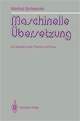 Book cover of Maschinelle Ãœbersetzung by Martina Reimann