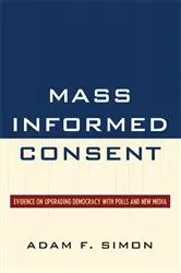 Book cover of Mass Informed Consent by Adam F. Simon