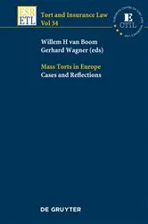 Book cover of Mass Torts in Europe by Willem H. van Boom