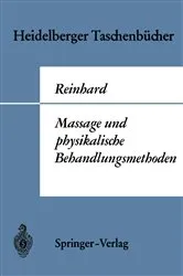 Book cover of Massage und physikalische Behandlungsmethoden by Wilhelm Reinhard