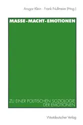 Book cover of Masse — Macht — Emotionen by Ansgar Klein