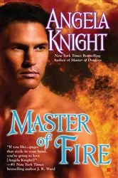 Book cover of Master of Fire by Angela Knight