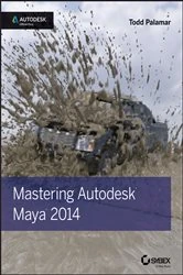 Book cover of Mastering Autodesk Maya 2014 by Todd Palamar