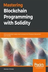 Book cover of Mastering Blockchain Programming with Solidity by Jitendra Chittoda