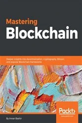Book cover of Mastering Blockchain by Imran Bashir