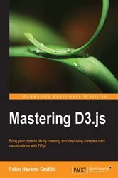 Book cover of Mastering D3.js by Pablo Navarro Castillo