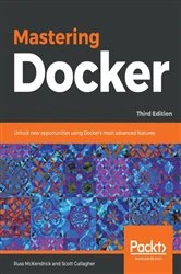 Book cover of Mastering Docker (3rd ed.) by Russ McKendrick