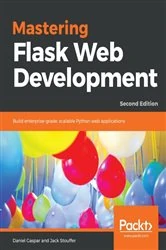 Book cover of Mastering Flask Web Development (2nd ed.) by Daniel Gaspar