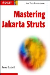 Book cover of Mastering Jakarta Struts by James Goodwill