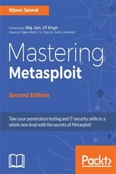 Book cover of Mastering Metasploit (2nd ed.) by Nipun Jaswal