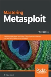 Book cover of Mastering Metasploit (3rd ed.) by Nipun Jaswal