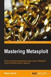 Book cover of Mastering Metasploit by Nipun Jaswal
