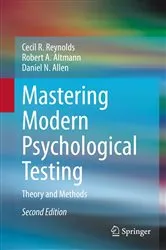 Book cover of Mastering Modern Psychological Testing (2nd ed.) by Cecil R. Reynolds