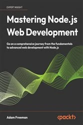 Book cover of Mastering Node.js Web Development by Adam Freeman
