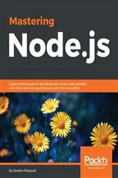 Book cover of Mastering Node.js by Sandro Pasquali