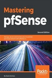 Book cover of Mastering pfSense (2nd ed.) by David Zientara