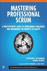 Book cover of Mastering Professional Scrum by Stephanie Ockerman