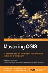 Book cover of Mastering QGIS by Kurt Menke