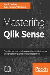 Book cover of Mastering Qlik Sense by Martin Mahler