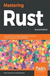 Book cover of Mastering Rust (2nd ed.) by Rahul Sharma