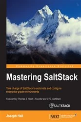 Book cover of Mastering SaltStack by Joseph Hall