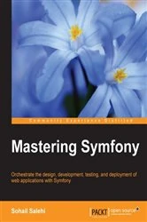 Book cover of Mastering Symfony by Sohail Salehi