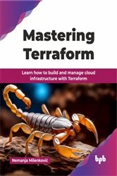 Book cover of Mastering Terraform by Nemanja Milenković