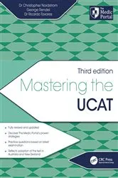 Book cover of Mastering the UCAT, Third Edition (3rd ed.) by Christopher Nordstrom