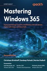 Book cover of Mastering Windows 365 by Christiaan Brinkhoff