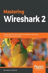 Book cover of Mastering Wireshark 2 by Andrew Crouthamel