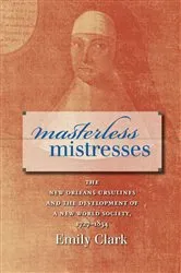 Book cover of Masterless Mistresses by Emily Clark