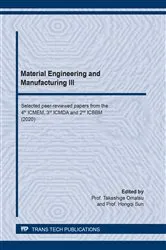 Book cover of Material Engineering and Manufacturing III by Takashige Omatsu