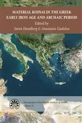 Book cover of Material Koinai in the Greek Early Iron Age and Archaic Period by Unknown