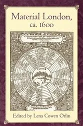 Book cover of Material London, ca. 1600 by Lena Cowen Orlin