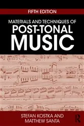 Book cover of Materials and Techniques of Post-Tonal Music (5th ed.) by Unknown