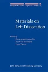 Book cover of Materials on Left Dislocation by Elena Anagnostopoulou