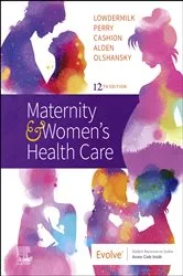 Book cover of Maternity and Women's Health Care E-Book (12th ed.) by Lowdermilk RNC, PhD, FAAN, Deitra Leonard