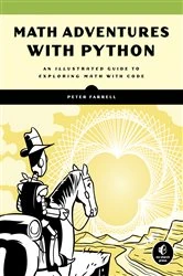Book cover of Math Adventures with Python by Peter Farrell