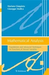 Book cover of Mathematical Analysis by Mariano Giaquinta