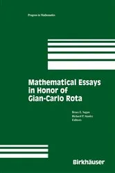 Book cover of Mathematical Essays in honor of Gian-Carlo Rota by Bruce Sagan