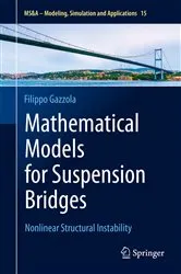 Book cover of Mathematical Models for Suspension Bridges by Filippo Gazzola