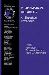 Book cover of Mathematical Reliability: An Expository Perspective by Unknown