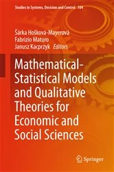 Book cover of Mathematical-Statistical Models and Qualitative Theories for Economic and Social Sciences by Šárka Hošková-Mayerová