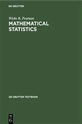 Book cover of Mathematical Statistics by Wiebe R. Pestman