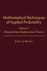 Book cover of Mathematical Techniques of Applied Probability by Jeffrey J. Hunter