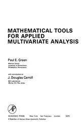 Book cover of Mathematical Tools for Applied Multivariate Analysis by Unknown