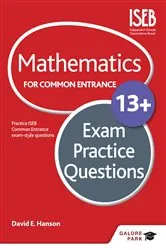 Book cover of Mathematics for Common Entrance 13+ Exam Practice Questions by Unknown
