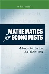 Book cover of Mathematics for economists by Malcolm Pemberton